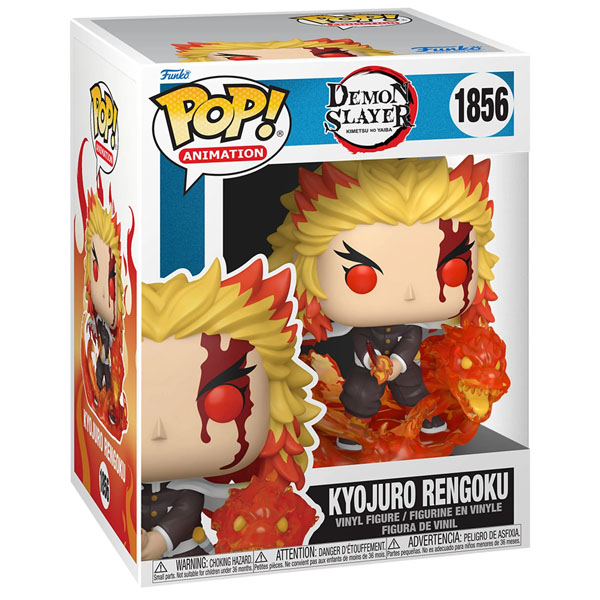 Funko POP #1856 Premium Demon Slayer Kyojuro Rengoku (9th Form) Figure